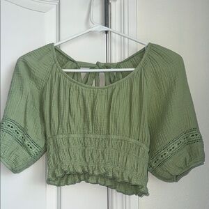Green Women's Top